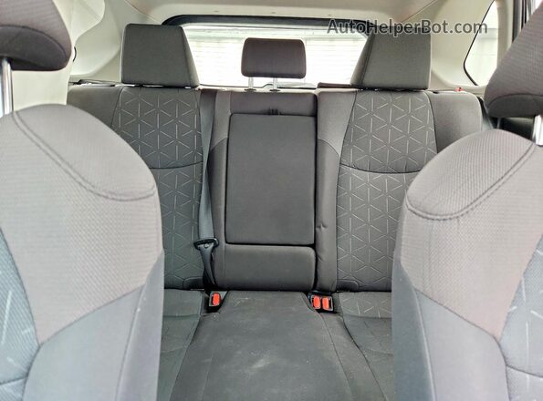2T3P1RFV8KW041509 2019 TOYOTA RAV4 Black უკანა სავარძლების ხედი