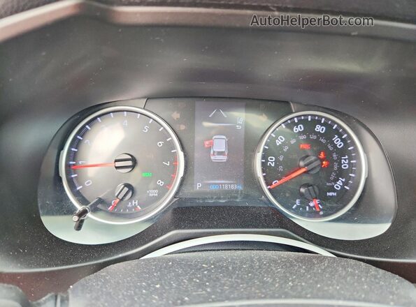 2T3P1RFV8KW041509 2019 TOYOTA RAV4 Black ხელსაწყოთა პანელის ხედი