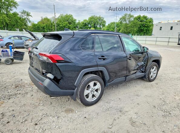 2T3P1RFV8KW041509 2019 TOYOTA RAV4 Black უკანა მარჯვენა