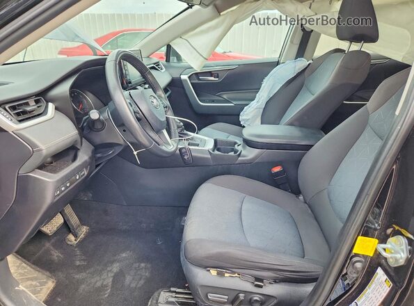 2T3P1RFV8KW041509 2019 TOYOTA RAV4 Black წინა სალონის ხედი