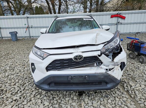 2T3P1RFV8LW103301 2020 TOYOTA RAV4 White Vista frontal