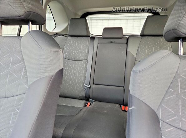 2T3P1RFV8LW103301 2020 TOYOTA RAV4 White Vista de los asientos traseros