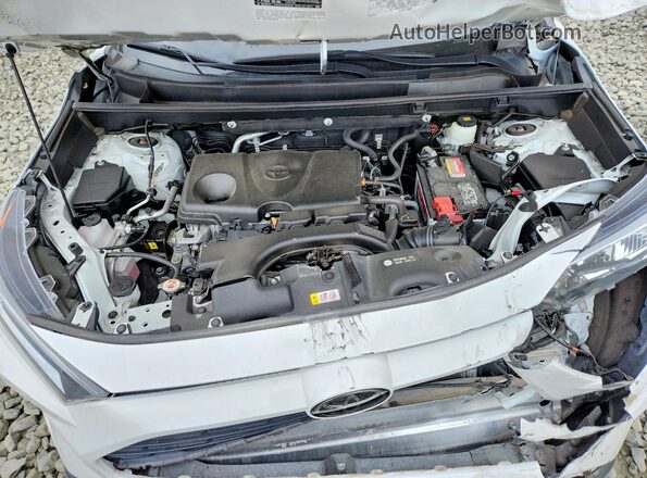 2T3P1RFV8LW103301 2020 TOYOTA RAV4 White Vista del compartimento del motor