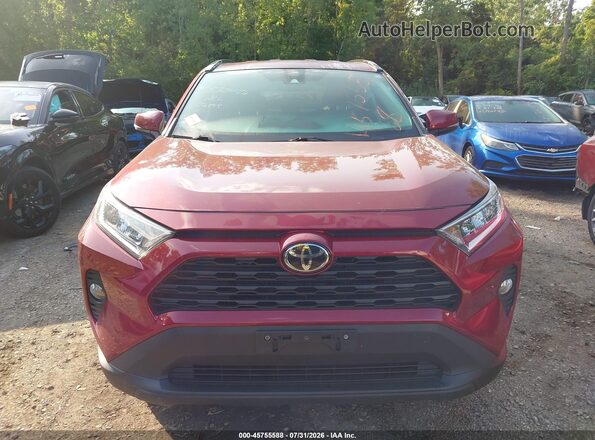 2T3P1RFV8LW126254 2020 TOYOTA RAV4 Красный Вид щитка приборов
