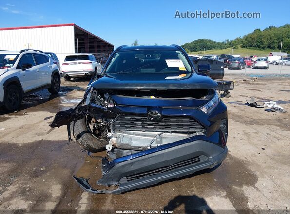 2T3P1RFV8MW196791 2021 TOYOTA RAV4 Dark Blue Vista interior trasera