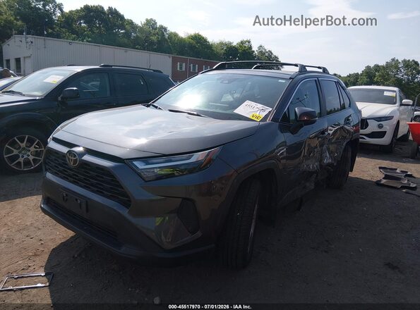 2T3P1RFV8NW296424 2022 TOYOTA RAV4 Gray Front left