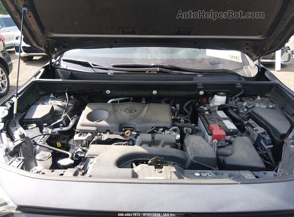 2T3P1RFV8NW296424 2022 TOYOTA RAV4 Gray Rear view