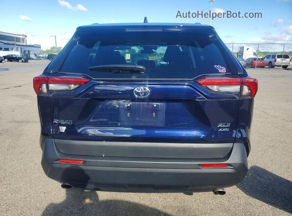 2T3P1RFV8SW505754 2025 TOYOTA RAV4 Blue Vista trasera