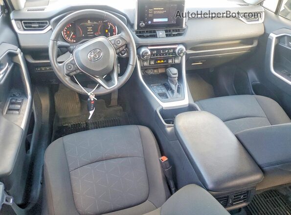 2T3P1RFV8SW505754 2025 TOYOTA RAV4 Blue Vista del salpicadero