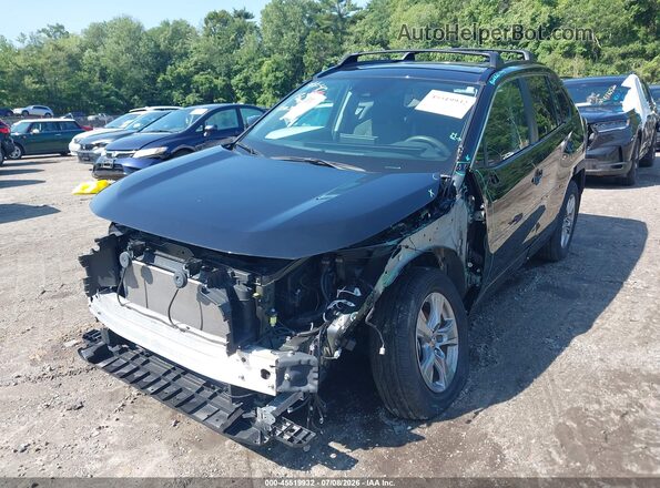 2T3P1RFV8SW528063 2025 TOYOTA RAV4 Black წინა მარცხენა ხედი სამი მეოთხედიდან