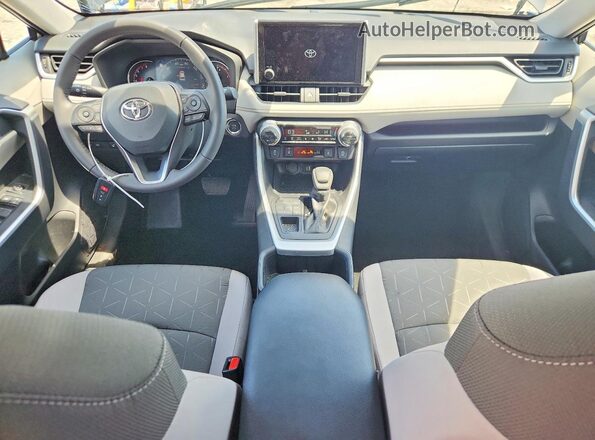 2T3P1RFV8SW572645 2025 TOYOTA RAV4 Gray Առջևի վահանակի տեսք