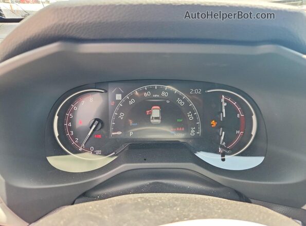 2T3P1RFV8SW572645 2025 TOYOTA RAV4 Gray Սարքավորումների վահանակի տեսք