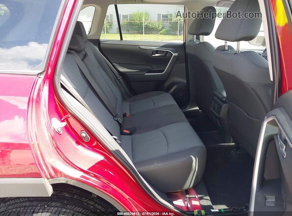 2T3P1RFV8SW607412 2025 TOYOTA RAV4 Red VIN sticker view