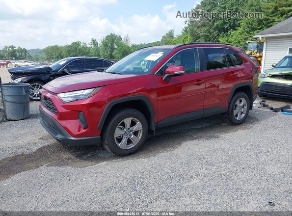 2T3P1RFV8SW607412 2025 TOYOTA RAV4 Red Front left