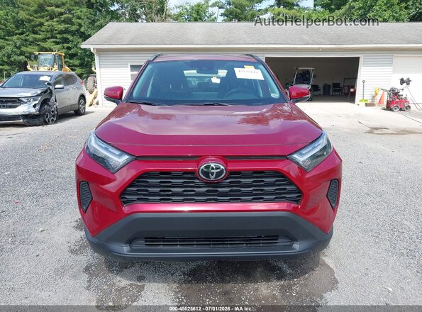 2T3P1RFV8SW607412 2025 TOYOTA RAV4 Red Rear interior view