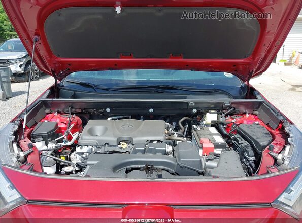 2T3P1RFV8SW607412 2025 TOYOTA RAV4 Red Rear view