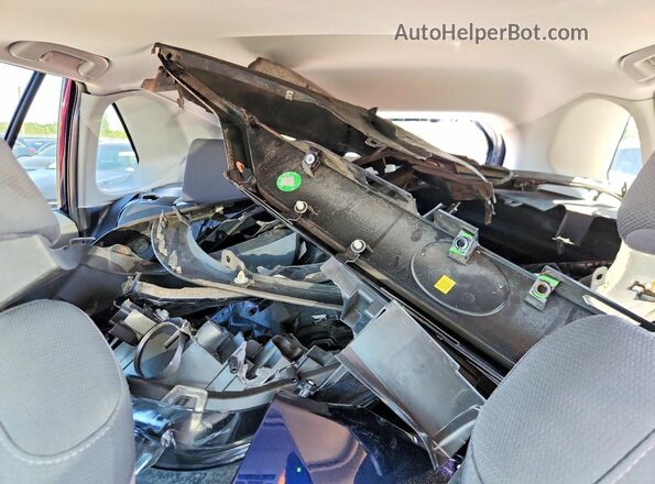 2T3P1RFV9KW008549 2019 TOYOTA RAV4 Blue უკანა სავარძლების ხედი