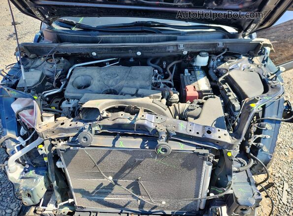 2T3P1RFV9KW008549 2019 TOYOTA RAV4 Blue ძრავის განყოფილების ხედი