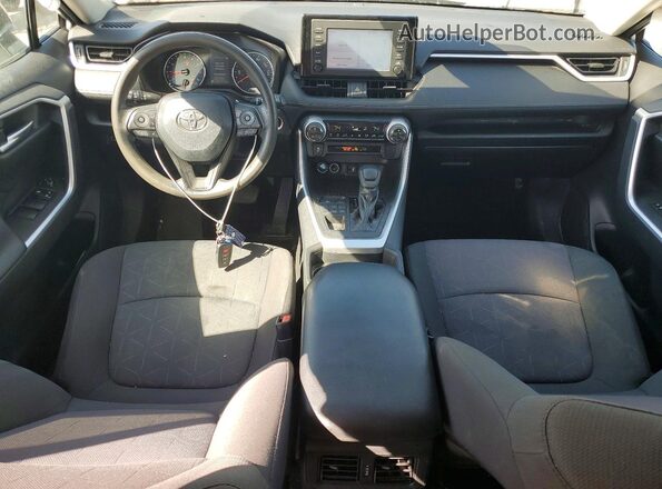 2T3P1RFV9KW058156 2019 TOYOTA RAV4 Silver წინა პანელის ხედი
