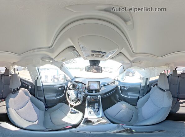 2T3P1RFV9KW058156 2019 TOYOTA RAV4 Silver სალონის 360-გრადუსიანი ხედი