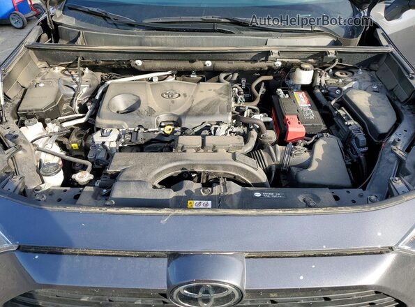 2T3P1RFV9KW070341 2019 TOYOTA RAV4 Gray Widok komory silnika
