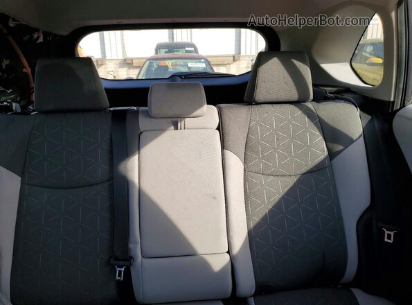 2T3P1RFV9KW070341 2019 TOYOTA RAV4 Gray Widok tylnych siedzeń