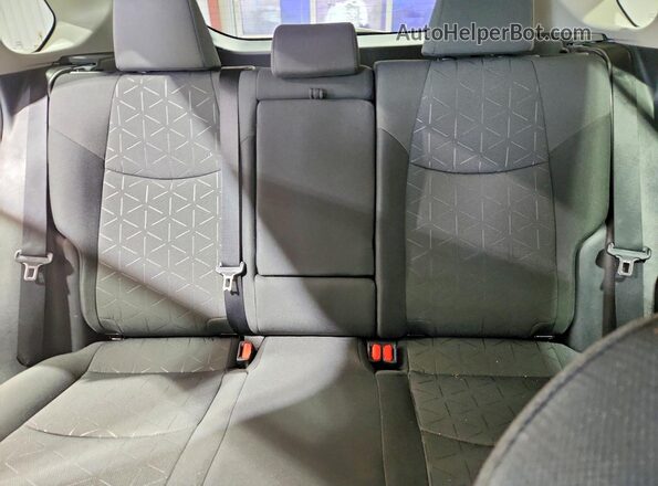 2T3P1RFV9MC190273 2021 TOYOTA RAV4 Gray Rear seats view