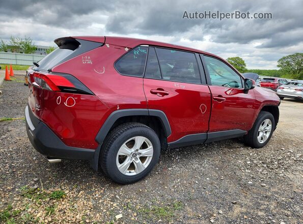 2T3P1RFV9MW165808 2021 TOYOTA RAV4 Red Задня права чверть