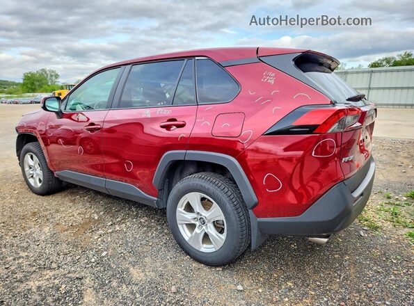 2T3P1RFV9MW165808 2021 TOYOTA RAV4 Red Задня ліва чверть