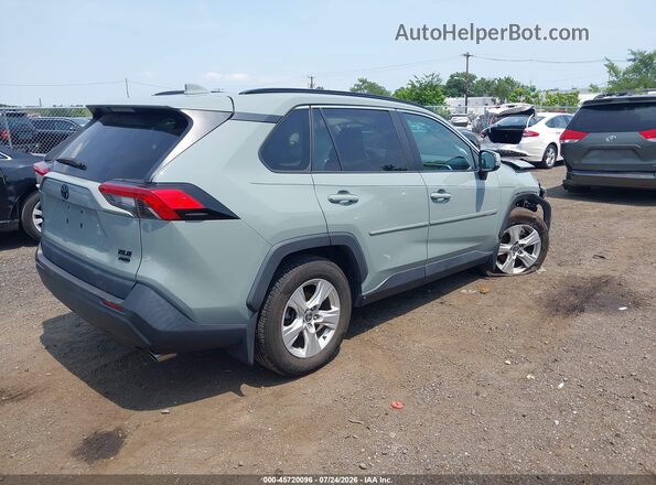 2T3P1RFV9MW205014 2021 TOYOTA RAV4 Gray უკანა მარჯვენა