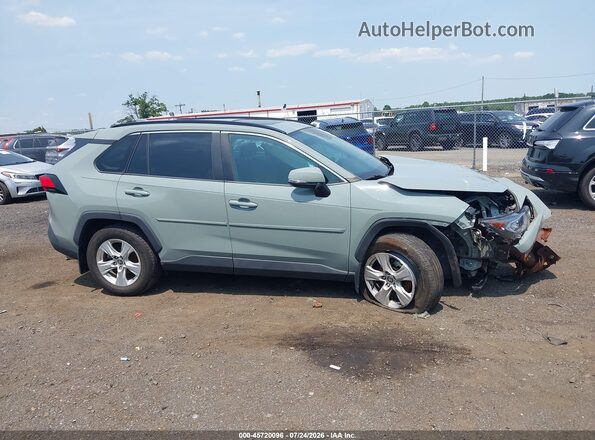 2T3P1RFV9MW205014 2021 TOYOTA RAV4 Gray უკანა სალონის ხედი