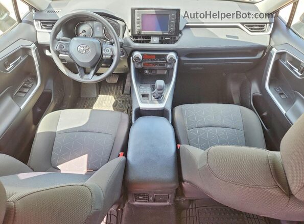 2T3P1RFV9NC256516 2022 TOYOTA RAV4 Silver Widok deski rozdzielczej