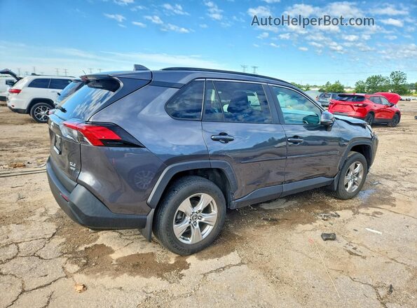 2T3P1RFV9NC304712 2022 TOYOTA RAV4 Gray Հետևի աջ