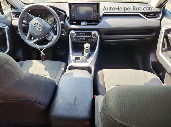2T3P1RFV9NW318737 2022 TOYOTA RAV4 Gray Dashboard view