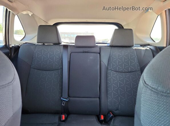 2T3P1RFV9PW376382 2023 TOYOTA RAV4 Black უკანა სავარძლების ხედი