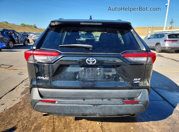 2T3P1RFV9PW376382 2023 TOYOTA RAV4 Black უკანა ხედი