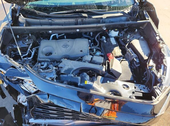 2T3P1RFV9PW376382 2023 TOYOTA RAV4 Black ძრავის განყოფილების ხედი