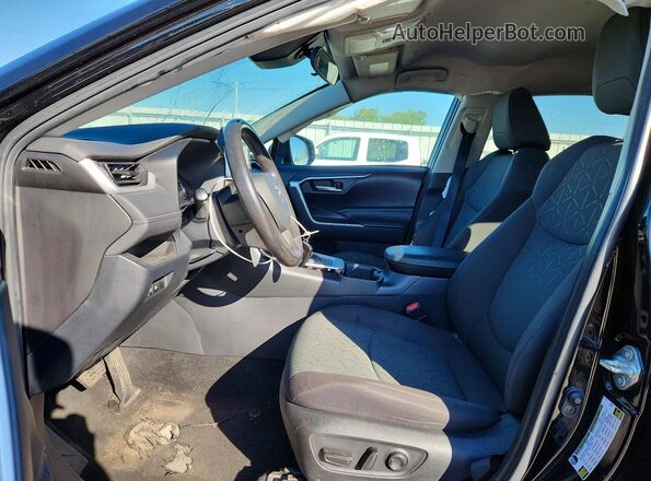 2T3P1RFV9PW376382 2023 TOYOTA RAV4 Black წინა სალონის ხედი