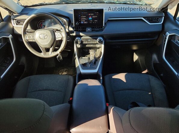 2T3P1RFV9PW376382 2023 TOYOTA RAV4 Black წინა პანელის ხედი