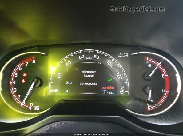 2T3P1RFV9RC490628 2024 TOYOTA RAV4 White Հետևի նստատեղերի տեսք