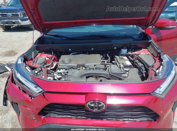 2T3P1RFV9RW486111 2024 TOYOTA RAV4 Red Widok z tyłu