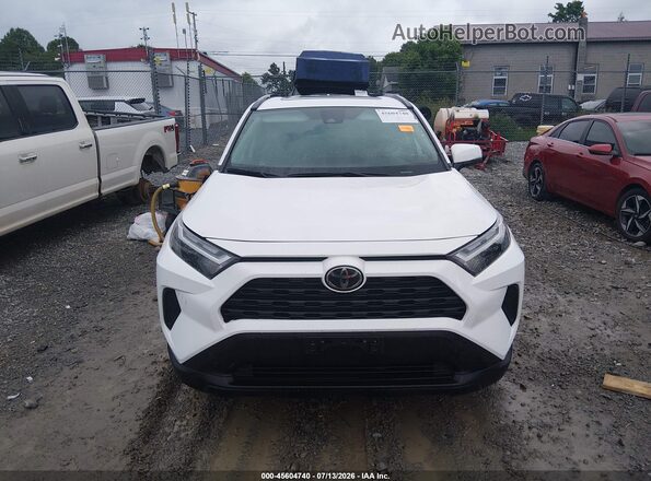 2T3P1RFV9SC505733 2025 TOYOTA RAV4 White Vista del cuadro de instrumentos