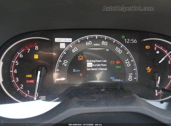 2T3P1RFV9SW527553 2025 TOYOTA RAV4 Blue უკანა სავარძლების ხედი