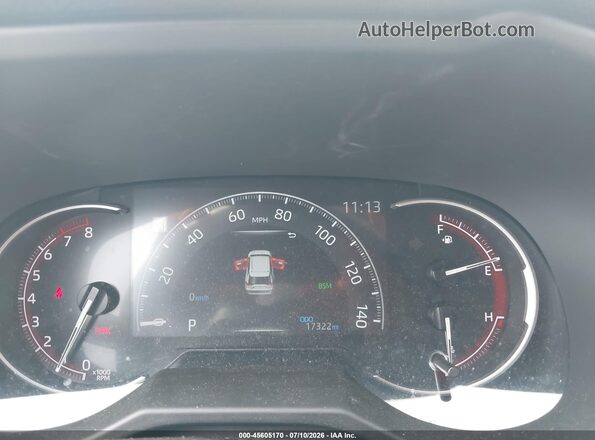 2T3P1RFV9SW609122 2025 TOYOTA RAV4 White Հետևի նստատեղերի տեսք