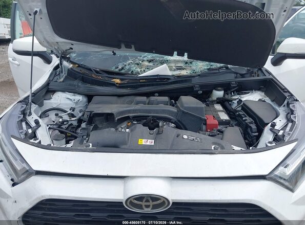 2T3P1RFV9SW609122 2025 TOYOTA RAV4 White Հետևի տեսք