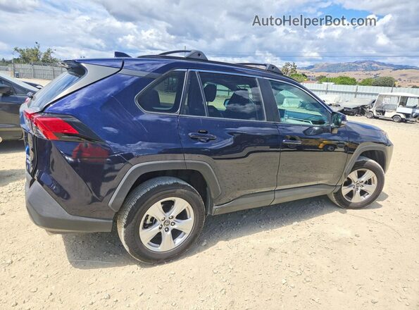 2T3P1RFVXKC032862 2019 TOYOTA RAV4 Blue Rear right