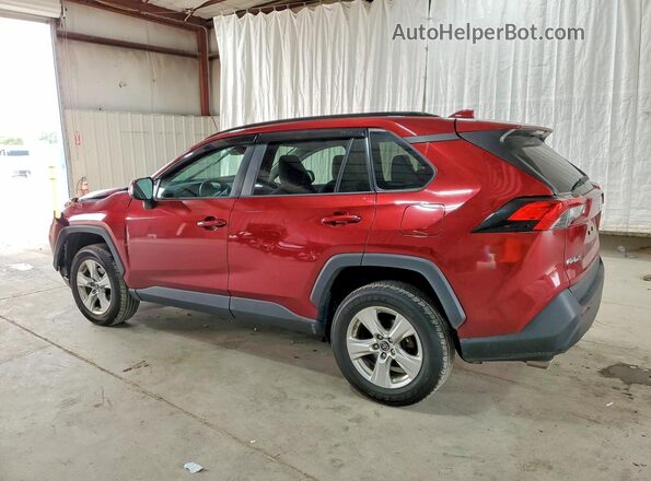 2T3P1RFVXKC039326 2019 TOYOTA RAV4 Red უკანა მარცხენა