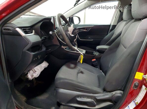 2T3P1RFVXKC039326 2019 TOYOTA RAV4 Red წინა სალონის ხედი