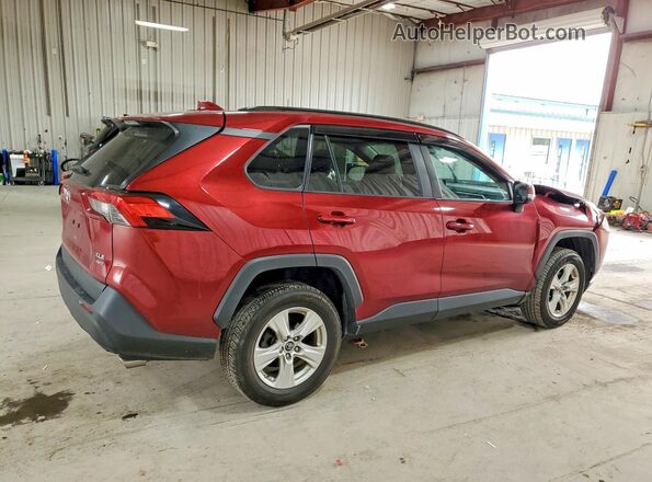 2T3P1RFVXKC039326 2019 TOYOTA RAV4 Red უკანა მარჯვენა