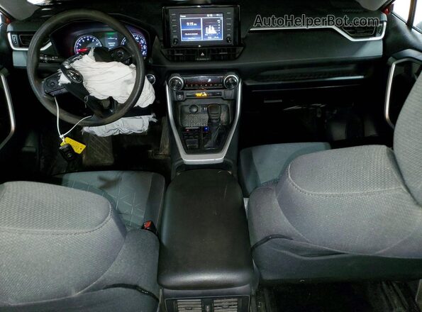 2T3P1RFVXKC039326 2019 TOYOTA RAV4 Red წინა პანელის ხედი